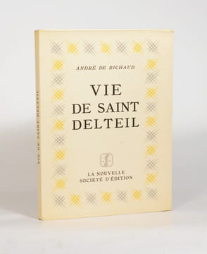 VIE DE SAINT DELTEIL. Avec un portrait par Mariette Lydis. . RICHAUD (André de).