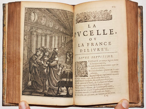 LA PUCELLE OU LA FRANCE DÉLIVRÉE. Poème héroïque.. CHAPELAIN (Jean).