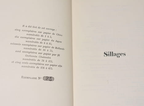 SILLAGES. . FARRÈRE (Claude).