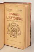 HISTOIRE DE L'ABYSSINIE DES ORIGINES A NOS JOURS. Traduit de l'anglais par A. et H. Collin Delavaud. Avec une carte.  par JONES (A.H.M.) & MONROE (E.).  - Image 1