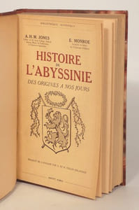 HISTOIRE DE L'ABYSSINIE DES ORIGINES A NOS JOURS. Traduit de l'anglais par A. et H. Collin Delavaud. Avec une carte. 
