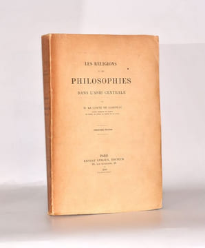 LES RELIGIONS ET LES PHILOSOPHIES DANS L'ASIE CENTRALE. Troisième édition. . GOBINEAU (Comte de).