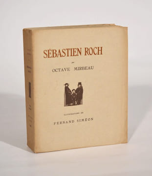 SÉBASTIEN ROCH. Illustré par Fernand Siméon.. MIRBEAU (Octave).
