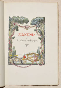 XANTHIS ou la vitrine sentimentale. Illustrations de G.-A. MOSSA.