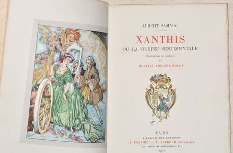 XANTHIS ou la vitrine sentimentale. Illustrations de G.-A. MOSSA.