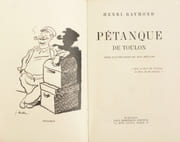 PÉTANQUE DE TOULON. Seize illustrations de Jean Bruller. par RAYMOND (Henri).  - Image 3