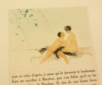 DAPHNIS ET CHLOÉ. Traduction d'Amyot, revue et complétée par Paul-Louis Courier. Ilustré de 23 gravures originales en noir et en couleurs par Henri Le Riche.