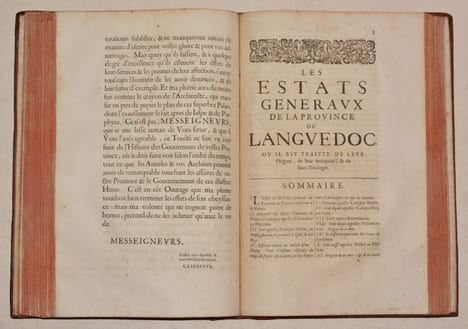 LE FRANC-ALLEU DE LA PROVINCE DE LANGUEDOC, establi et defendu. [Suivi de:] Les Estats generaux de la Province de Languedoc. . [CAZENEUVE ou CASENEUVE ...