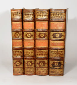 ANNALES DE LA VILLE DE TOULOUSE, dédiées à Monseigneur le Dauphin. [4 volumes]. 