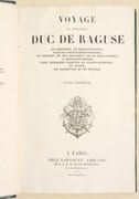 VOYAGE DU MARÉCHAL DUC DE RAGUSE en Hongrie, en Transylvanie, dans la Russie Méridionale, en Crimée, et sur les bords de la mer d'Azoff, à Constantinople, dans quelques parties de l'Asie-Mineure, en Syrie, en Palestine et en Égypte. [5 volumes].  par MARMONT (Auguste-Frédéric-Louis Viesse de, Maréchal, Duc de RAGUSE).  - Image 4