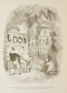 SCÈNES DE LA VIE PRIVÉE ET PUBLIQUE DES ANIMAUX. Vignettes par GRANDVILLE. Études de moeurs contemporaines publiées sous la direction de M. P.-J. STAHL, avec la collaboration de Messieurs de Balzac. - L. Baude. - E. de La Bédollierre. - P. Bernard. - J. Janin. - Ed. Lemoine. - Charles Nodier. -  George Sand. [2 volumes].