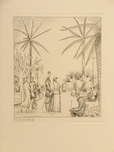 GRAPHISMES. Suite de 10 gravures. 