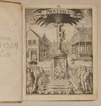 PROVERBIA REGUM SAPIENTISSIMI SALOMONIS, cum cura enucleata a Martino Geiero, [etc.]. . SALOMON - GEIER (Martin). 