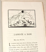 LES BAINS DE BADE. Petit roman d'aventures galantes et morales. Illustrations par George BARBIER.  par BOYLESVE (René).  - Image 6