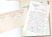 CARNETS DE JEAN ARLAUD. Tome I : 1913-1927. Tome II : 1928-1938. [2 volumes].  par ARLAUD (Jean).  - Image 4