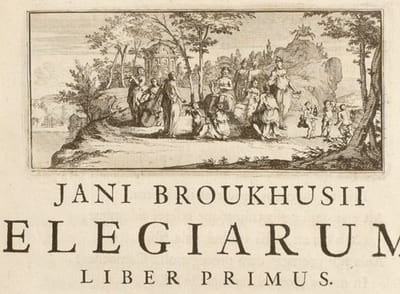 JANI BROUKHUSII POEMATUM LIBRI SEDECIM.