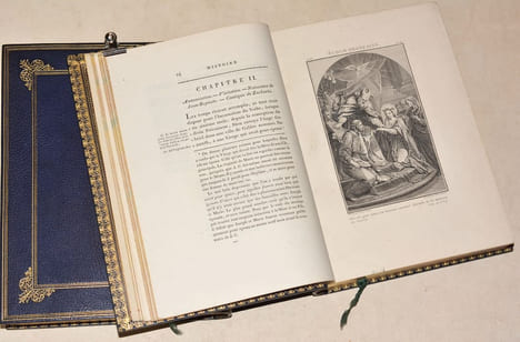 HISTOIRE DE LA VIE DE JÉSUS-CHRIST. Édition ornée de gravures, d'après les tableaux des plus grands maîtres, sous la direction de L. Petit. [2 ...