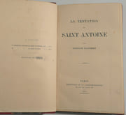LA TENTATION DE SAINT-ANTOINE. par FLAUBERT (Gustave). - Image 2
