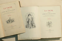 LA VIGNE. Voyage autour des vins de France. Etude physiologique, anecdotique, historique, humoristique et même scientifique. [2 tomes].
