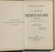 LA PREMIÈRE TENTATION DE SAINT-ANTOINE (1849-1856). Oeuvre inédite publiée par Louis Bertrand. par FLAUBERT (Gustave). - Image 2
