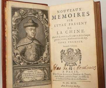 NOUVEAUX MÉMOIRES SUR L'ÉTAT PRÉSENT DE LA CHINE. [2 volumes].