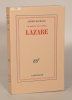 LAZARE. Le Miroir des limbes.. MALRAUX (André). 