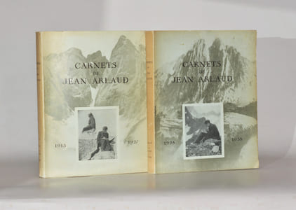 CARNETS DE JEAN ARLAUD. Tome I : 1913-1927. Tome II : 1928-1938. [2 volumes]. 