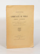 HISTOIRE DE LA COMMUNAUTÉ DE PIBRAC. L'Église - Le Château. par DU FAUR (Anatole, Comte de PIBRAC). - Image 1