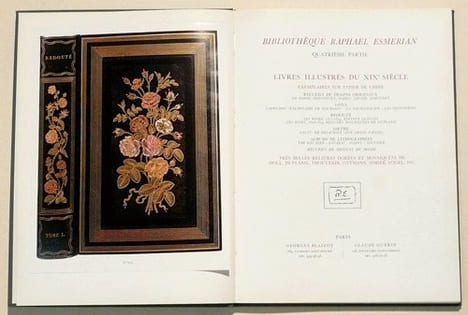 BIBLIOTHEQUE Raphaël ESMERIAN. Quatrième partie.. ESMERIAN (Raphaël)].