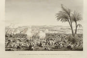 CAMPAGNES DES FRANCAIS SOUS LE CONSULAT ET L'EMPIRE. Album de 52 batailles et 100 portraits des maréchaux, généraux et personnages les plus illustres de l'époque et le portrait de napoléon accompagné d'un fac-similé de sa signature. par VERNET (Carle). - Image 3