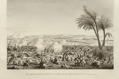 CAMPAGNES DES FRANCAIS SOUS LE CONSULAT ET L'EMPIRE. Album de 52 batailles et 100 portraits des maréchaux, généraux et personnages les plus illustres de l'époque et le portrait de napoléon accompagné d'un fac-similé de sa signature.