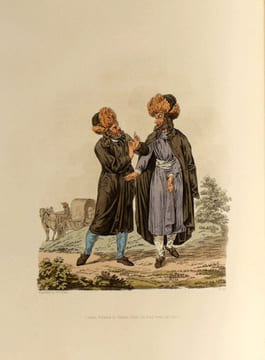 THE COSTUME OF THE HEREDITARY STATES OF THE HOUSE OF AUSTRIA, DISPLAYED IN FIFTY COLOURED ENGRAVINGS ; with descriptions, and an introduction by M. ...
