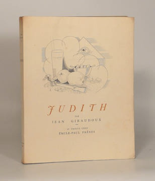 JUDITH. Tragédie en trois actes illustrée par LABOUREUR.. GIRAUDOUX (Jean).