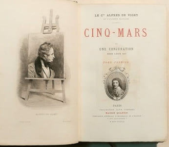 CINQ-MARS ou une conjuration sous Louis XIII. [2 volumes].