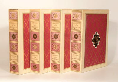 L'INGÉNIEUX HIDALGO DON QUICHOTTE DE LA MANCHE. Illustrations de Henry Lemarié. [4 volumes].