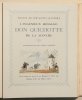 L'INGÉNIEUX HIDALGO DON QUICHOTTE DE LA MANCHE. Illustrations de Henry Lemarié. [4 volumes].. CERVANTES SAAVEDRA (Miguel de).