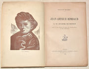 JEAN-ARTHUR RIMBAUD, sa vie, son oeuvre, son influence. Avec un bois dessiné et gravé par William Métein et deux hors-texte.  par RUCHON (François). - Image 1