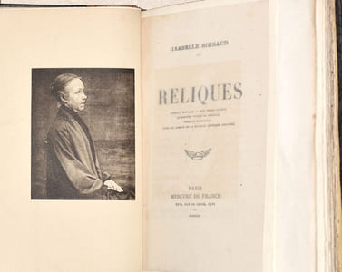 RELIQUES. Rimbaud mourant - Mon frère Arthur - Le dernier voyage de Rimbaud - Rimbaud catholique - Dans les remous de la bataille (passages censurés).