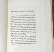 RELIQUES. Rimbaud mourant - Mon frère Arthur - Le dernier voyage de Rimbaud - Rimbaud catholique - Dans les remous de la bataille (passages censurés). par RIMBAUD (Isabelle). - Image 9