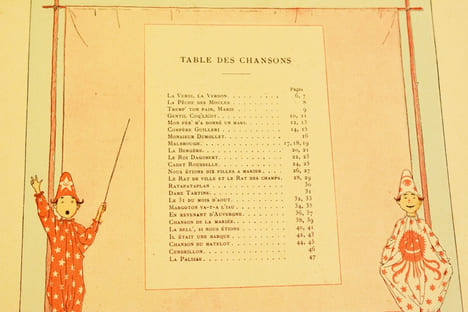 CHANSONS DE FRANCE pour les petits français avec accompagnements de J. B. Weckerlin. Illustrations par M. B. de MONVEL.. BOUTET DE MONVEL ...