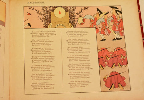 CHANSONS DE FRANCE pour les petits français avec accompagnements de J. B. Weckerlin. Illustrations par M. B. de MONVEL.. BOUTET DE MONVEL ...