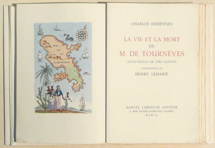 LA VIE ET LA MORT DE M. DE TOURNÈVES. Avant-propos de Yves GANDON. Illustrations d'Henry LEMARIÉ.