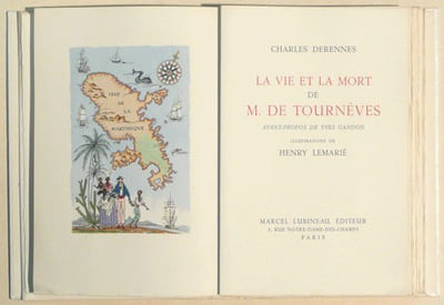 LA VIE ET LA MORT DE M. DE TOURNÈVES. Avant-propos de Yves GANDON. Illustrations d'Henry LEMARIÉ.