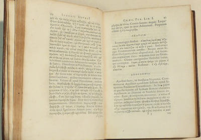 GRAECIA FERIATA. Sive, de festis Graecorum, libri VI. [&] ELEUSINIA. Sive, de cereris Eleusinae sacro, ac festo. Liber Singularis. [&] PANATHENAEA. Sive, de Minervae illo gemino festo, liber Singularis.