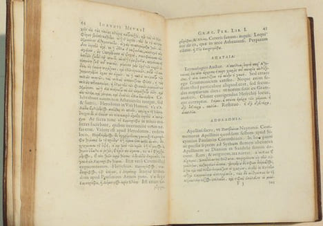 GRAECIA FERIATA. Sive, de festis Graecorum, libri VI. [&] ELEUSINIA. Sive, de cereris Eleusinae sacro, ac festo. Liber Singularis. [&] PANATHENAEA. ...