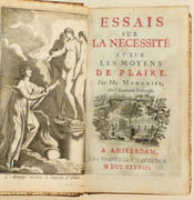 ESSAIS SUR LA NÉCESSITÉ ET SUR LES MOYENS DE PLAIRE. par MONCRIF (François-Augustin Paradis de). - Image 2