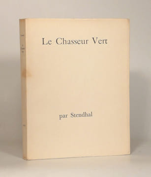 LE CHASSEUR VERT. Gravures de J. E. Laboureur. . STENDHAL.
