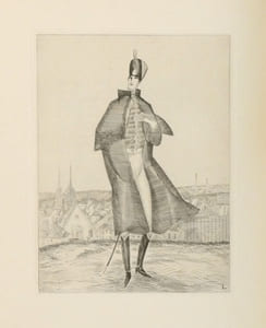 LE CHASSEUR VERT. Gravures de J. E. Laboureur. 