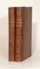 VOYAGES AGRONOMIQUES EN FRANCE. [2 volumes].. LULLIN DE CHATEAUVIEUX (Frédéric).