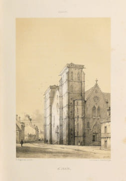 DIJON ANCIEN ET MODERNE. Recherches historiques tirées de monumens [sic] contemporains la plupart inédits. Illustré par E. SAGOT, architecte.. ...